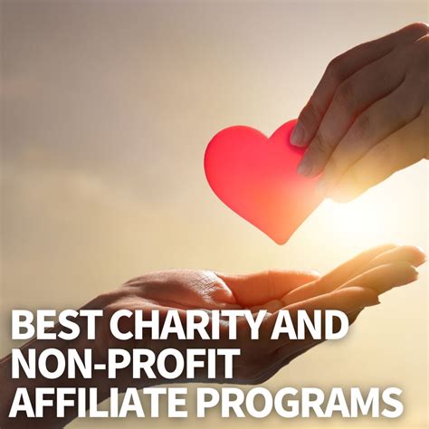 charity affiliate programs|14 Best Charity and Non Profit Affiliate Programs (Top Paying In 2.
